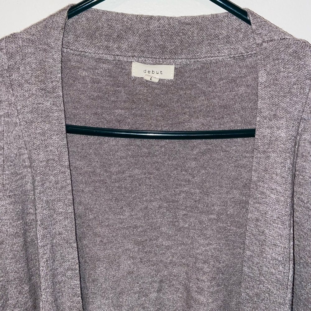 long cardigan
